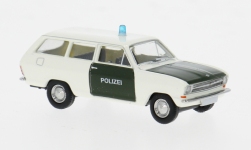Brekina 20436 - H0 - Opel Kadett B CarAVan Polizei